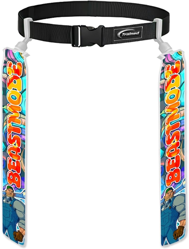 Trained Custom Flag Football Belt Set Includes 2 Pop Flag Football Flags and Belt | Durable Adult Flag Football Belts - Image 4